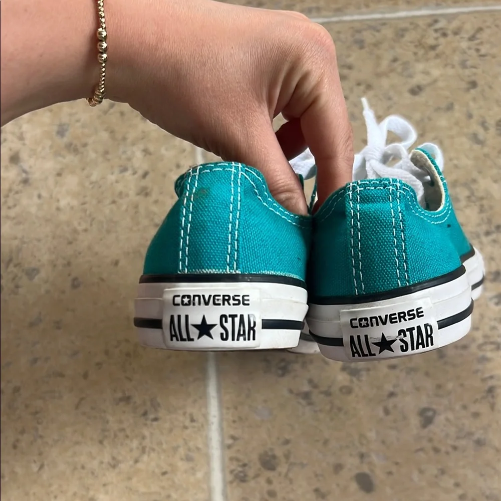 Converse Kids' Teal All Star Sneakers